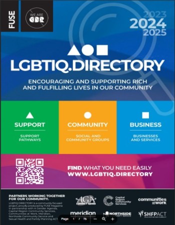 2024-2025 LGBTIQ DIRECTORY CANBERRA